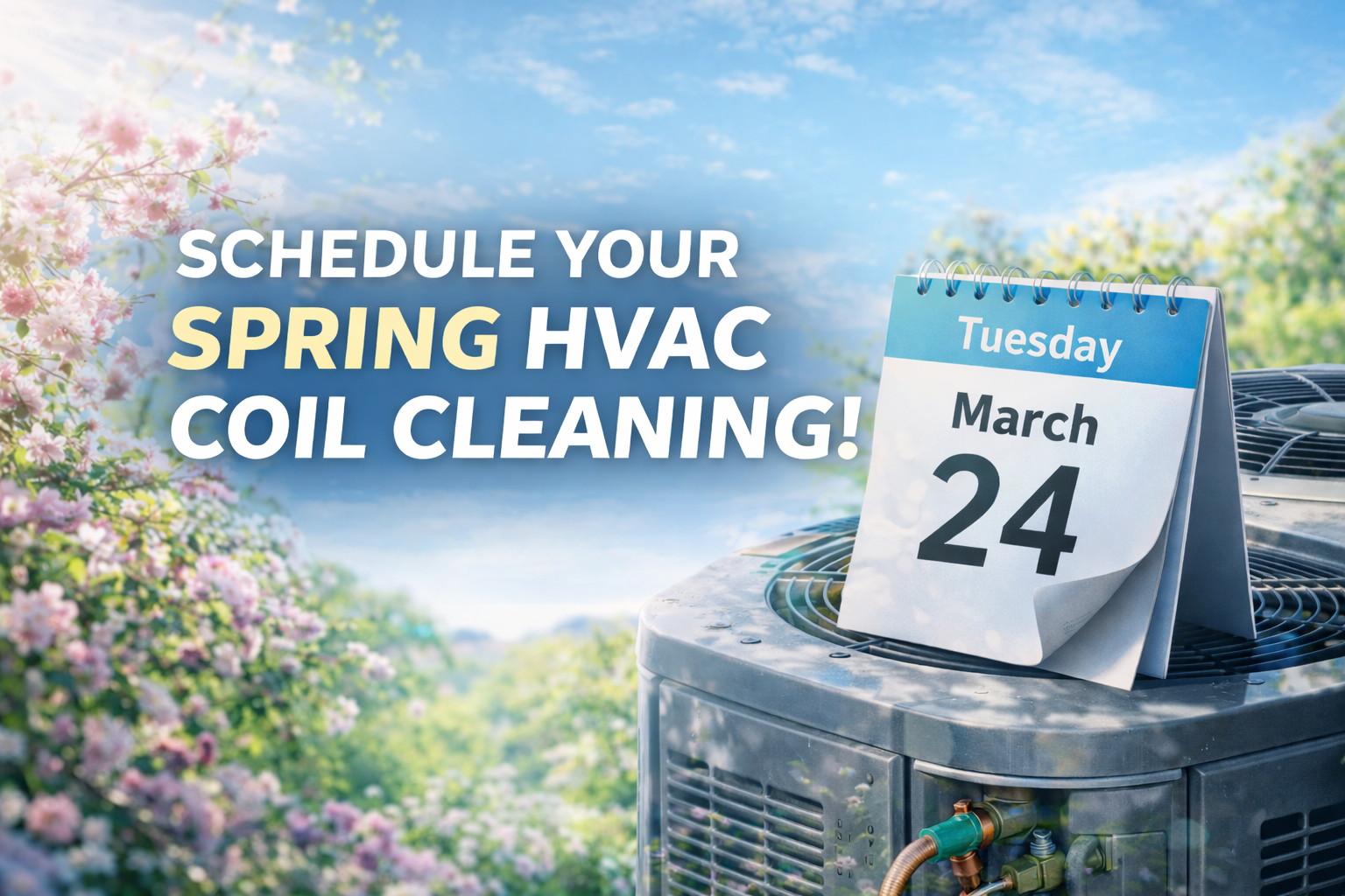 Spring HVAC Prep: The Perfect Time to Clean Your Coils Before Switching to AC